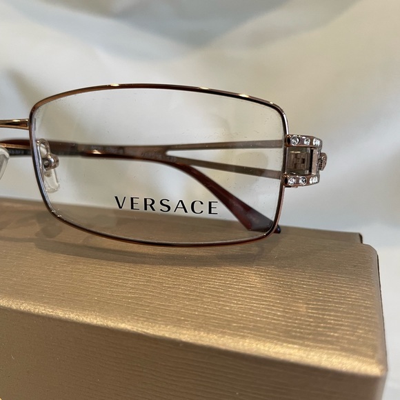 Versace Women’s Demo Lens Eyeglasses - Picture 4 of 12